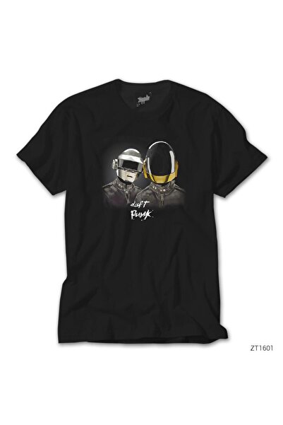 CrowsGate Tricou negru Daft Punk Helmet