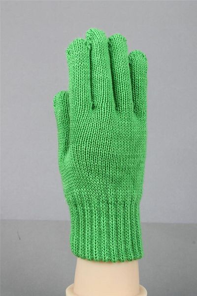 cappello Children's Gloves for 6-10 Years - Light Green Knitwear Winter Gloves 25Marluxeldvn