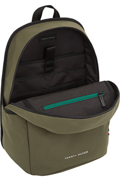 Tommy Hilfiger Tommy Hilfiger Green Solid Men Backpack