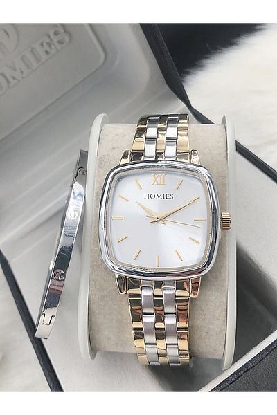 Homies Women's Watch New Season with Steel Bracelet Gift Hmse- 202062212