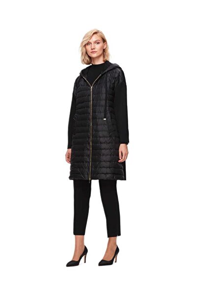 MISS DALIDA Siyah Kolları Triko Mont T25K-8017