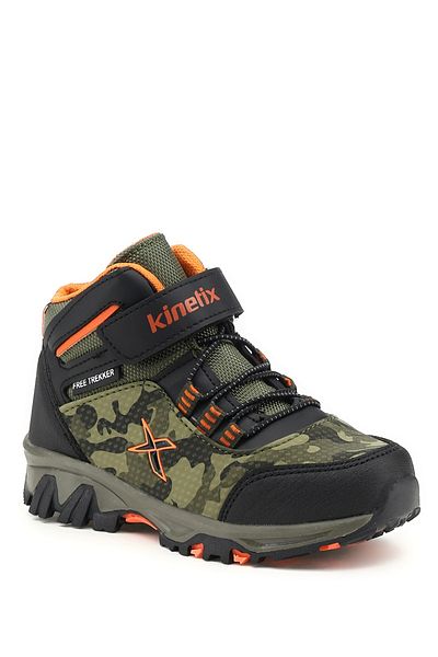 Kinetix Roha Camo 1pr Khaki Boy's Outdoor Boots
