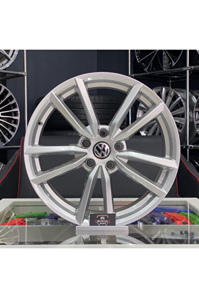 kormetal 18 İNÇ 5X112 VW GOLF JETTA CADDY UYUMLU PRETORİA SİLVER JANT TAKIMI (4ADET)