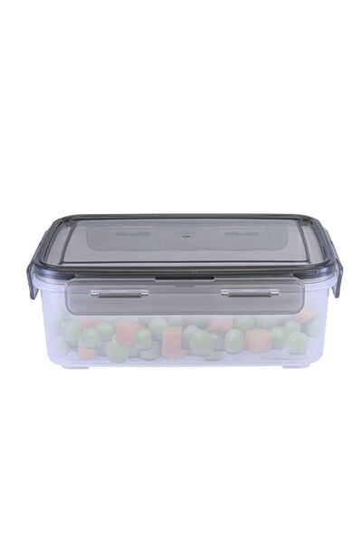 Alsaif Gallery Al Saif Gallery Plastic Food Container with Lid, 1 Liter, 20x1...