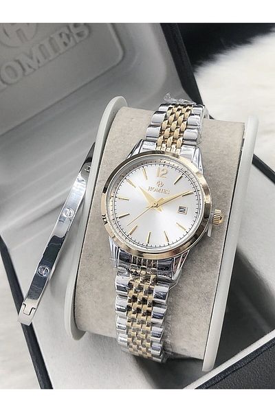Homies Women's Watch New Season with Steel Bracelet Gift Hmse- 202062230