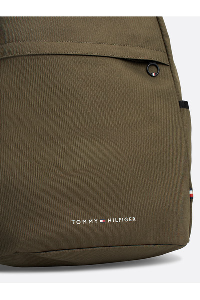 Tommy Hilfiger Tommy Hilfiger Green Solid Men Backpack