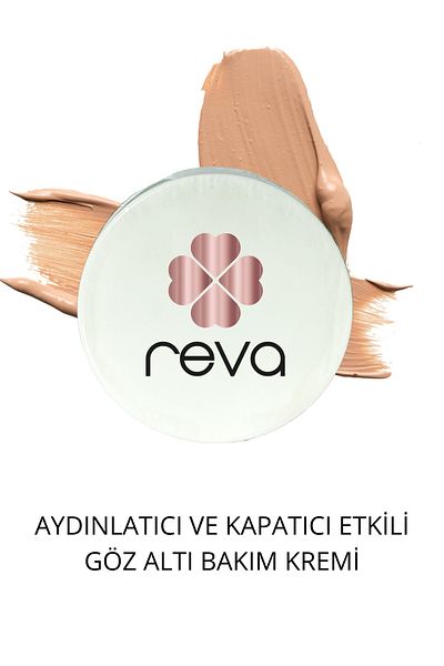 REVA كريم العناية بمنطقة تحت العين مع تأثير تفتيح وكونسيلر - مصحح تفتيح تحت العين 15 مل