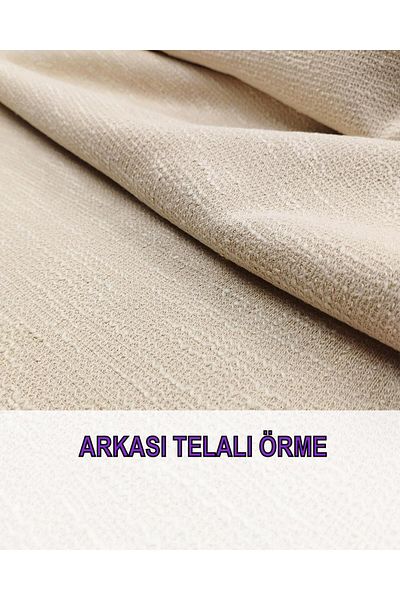 Kumaş Parça Μπεζ Καφέ Χρώμα TELALI Πλεκτό - 150 Μοντέλο