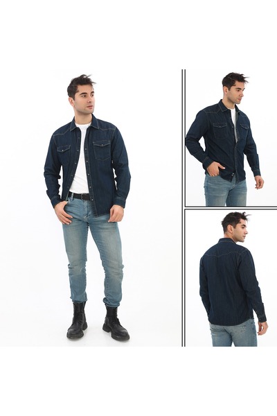 MAGNUM JEANS DENİM KOT GÖMLEK