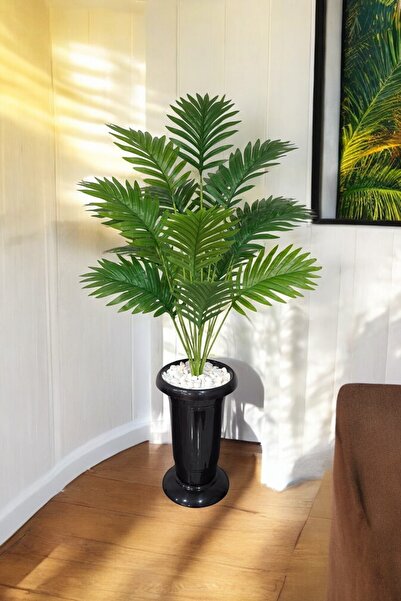 SY Vista Yapay Palmiye 1.3 Metre Areka Palmiye 18 Yapraklı Salon Bitkisi