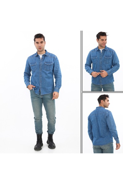 MAGNUM JEANS DENİM KOT GÖMLEK