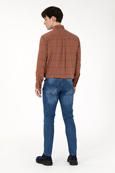 U.S. Polo Assn. Erkek Mavi Jean Pantolon 50289459-DN0022