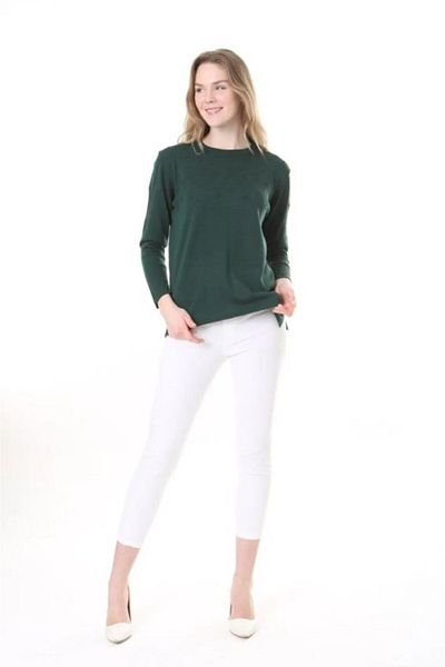 Fresh&Moda Women's Thin Knitwear Casual Seasonal Sweater