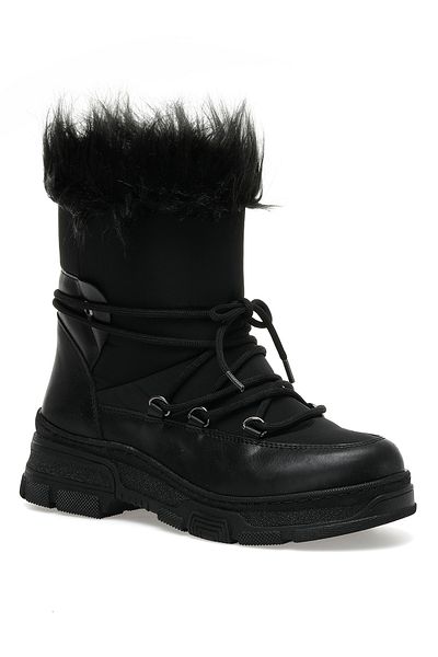 İnci Incı Marala.z 2pr schwarze Damen-Schneestiefel
