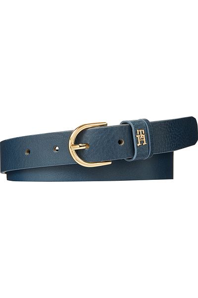 Tommy Hilfiger Tommy Hilfiger Blue Textured Women Belt