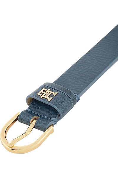 Tommy Hilfiger Tommy Hilfiger Blue Textured Women Belt