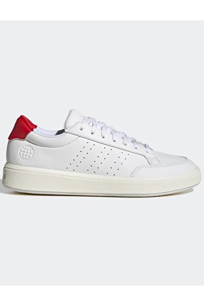 adidas Nova Court Vegan Leather Sneaker Casual Λευκά Δερμάτινα Παπούτσια