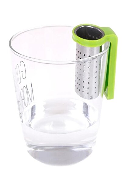 abnturk Paslanamaz Çelik Çay Süzgeci Asılabilir Bitki Çayı Süzgeci