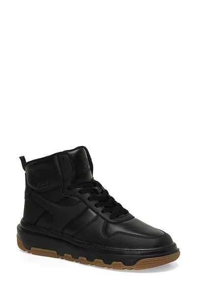 Kinetix BOOM PU HI 3PR Black Men's High Sneakers