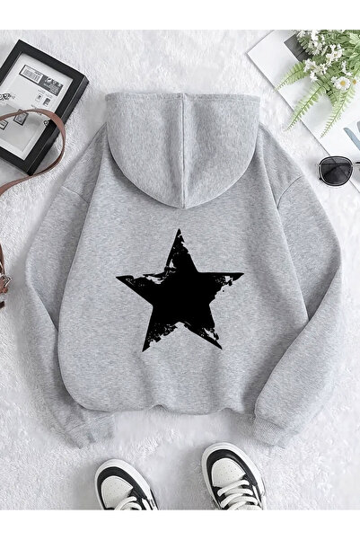 Lider Leather سويت شيرت بغطاء للرأس - تصميم عملي وأنيق