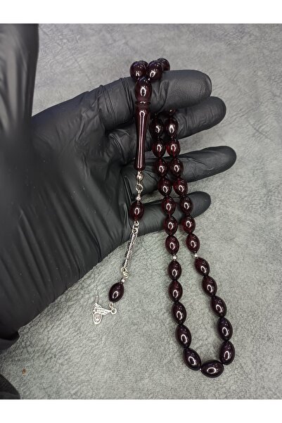 Mos Tespih High-End Barley Cut Powdered Amber Rosary