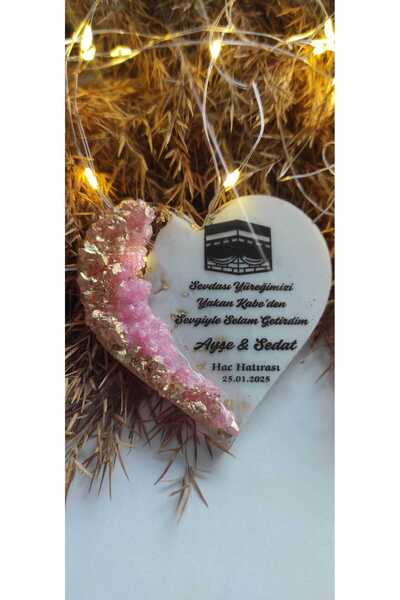 Stories BİRGÜLCE Hac Kabe Umre Hediyelik 10 Adet Epoksi Magnet Hatıra Hediyelik Özel Tasarım