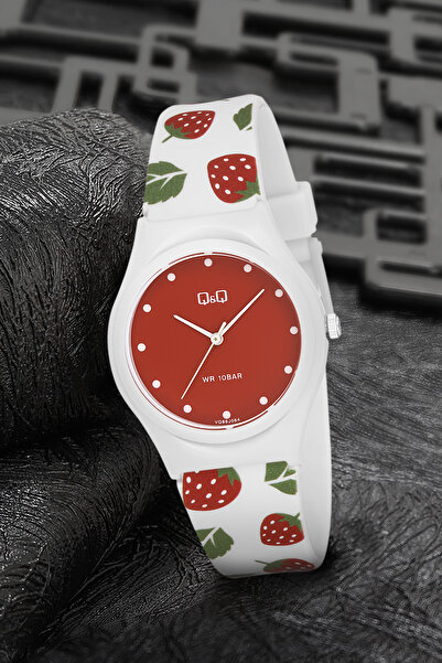 Q&Q Unisex Waterproof Plastic Cord Wrist Watch