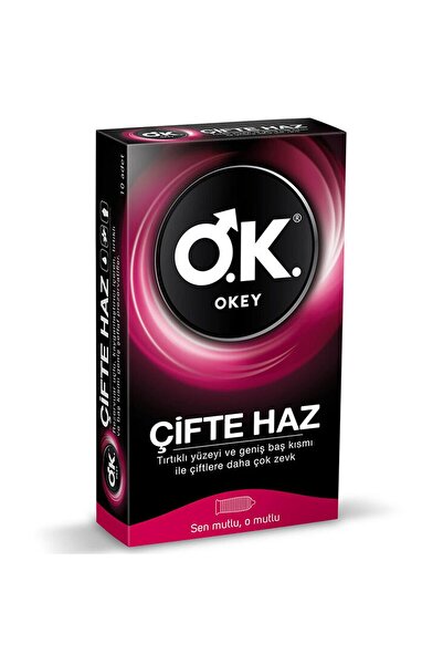 Okey Çifte Haz 10'lu Prezervatif