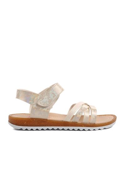 AYAKMOD Girl's Velcro Sandals 24-400 P