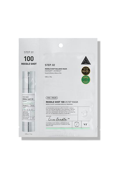 VT COSMETICS Vt Reedle Shot 100 2-Step Balance Mask / Intensive Spikule Care Mask