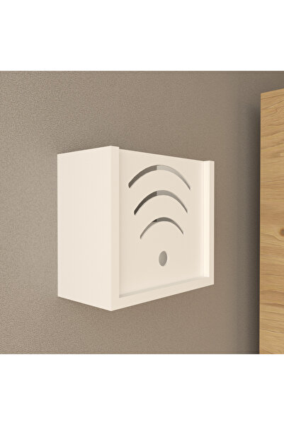 Genel Markalar 15x25x30 Modern Wi-Fi Modem Saklama Kutusu