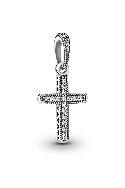 Pandora Işıltılı Cross Charm