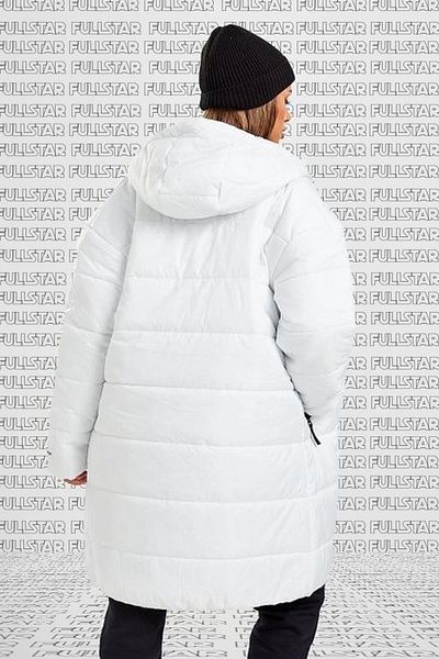 Nike Therma Fit Repel Synthetic Fill Parka Femei Long Midi Hooded Coat White