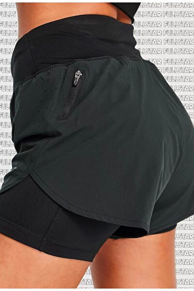 Nike NİKE Eclipse 2-In-1 Running Kadın Şort CZ9570-010