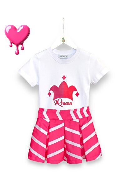 LİTTLE TORTOİSE Devojčina ružičasta tafta Nabrano Tü Til ü Postavljeno Prugas...