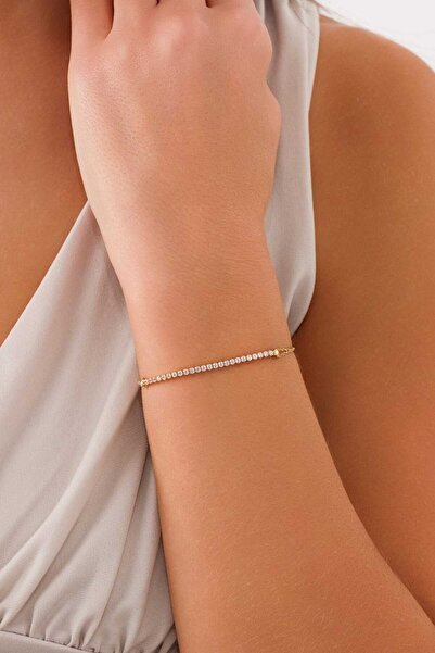 Zeynepli gold & jewelry 14 Ayar Altın Su Yolu Bileklik