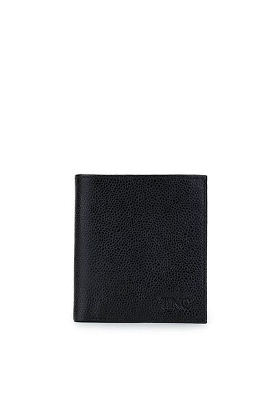 Tamer Tanca Men's Genuine Leather Black Caviar Wallet Wallet