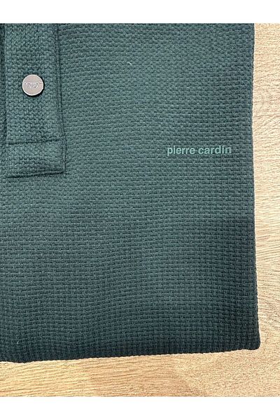 Pierre Cardin Σκούρο πράσινο φούτερ Regular Fit 50293236-VR079