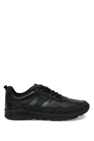 Kinetix Ethos Pu 2Pr Black Men's Sneakers