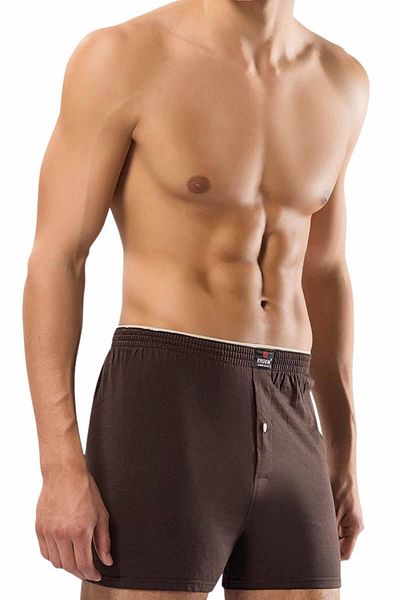 ERDEM İÇ GİYİM Erdem Brown Χτενισμένο Βαμβακερό Boxer 1400