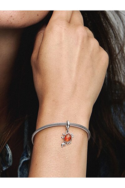 Pandora Disney The Little Mermaid Sebastian Crab Sallantılı Charm