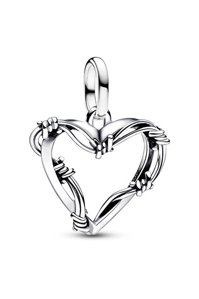 Pandora Dikenli Kalp Madalyon Charm
