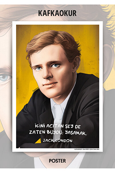 KafkaOkur Dergisi Sayı 95 - Jack London - Ocak 2025