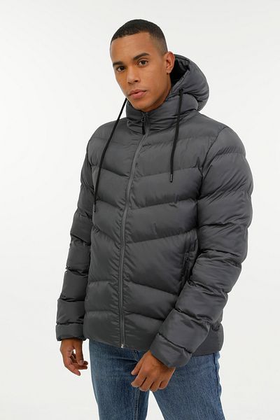 Kinetix ML MARIO COAT 2SN541 3PR Anthracite Men's Short Coat