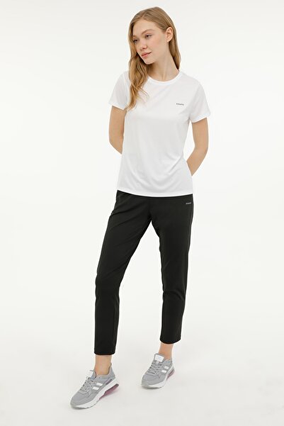 Kinetix Tricou W-sn230 Basic Pes C Gât Beyaz Kadın Kısa Kol