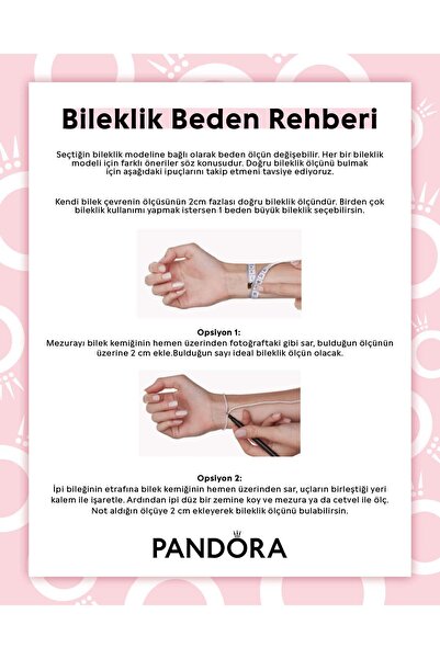 Pandora Moments Düz Klipsli Bileklik