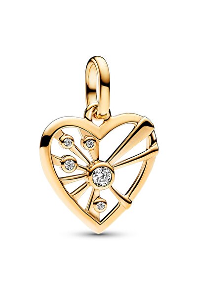 Pandora Kalp&Işınlar Madalyon Charm