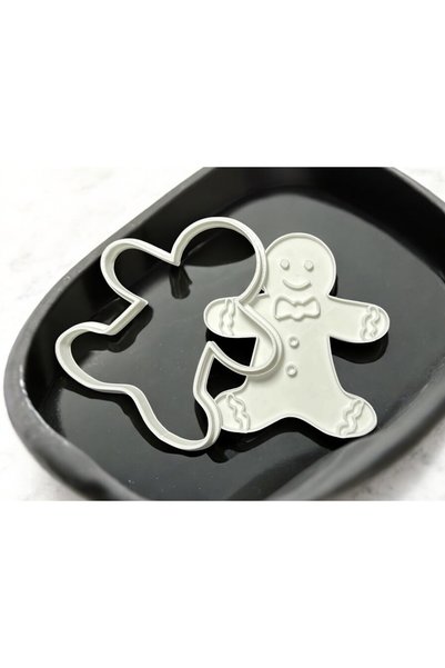 tekmation Gingerbread Cookie Mold 2 Pieces