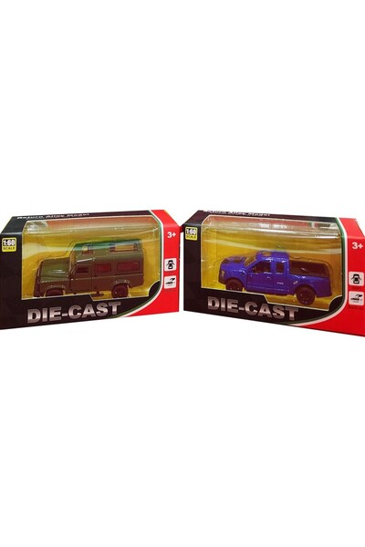 ctoy Oyuncak Çek Bırak Kapıları Açılabilir Arazi Araçları 1:60 Mb303-1D (Karı...