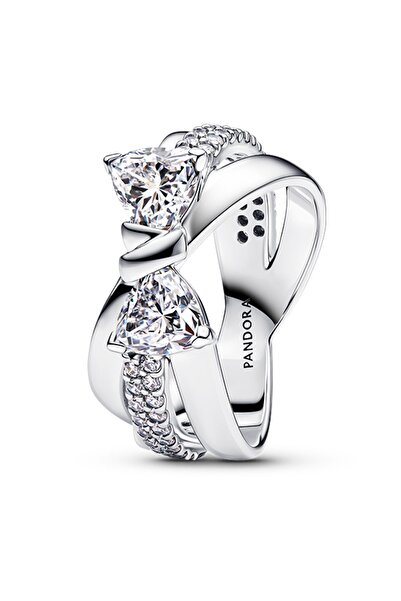 Pandora Işıltılı Fiyonk Çapraz Yüzük